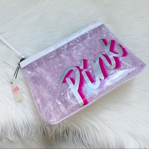 NWT Victoria’s Secret Sequin Makeup Bag